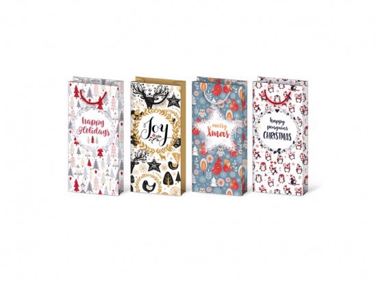 Taška MFP vánoční T mix 10x22x6cm (12ks/bal)