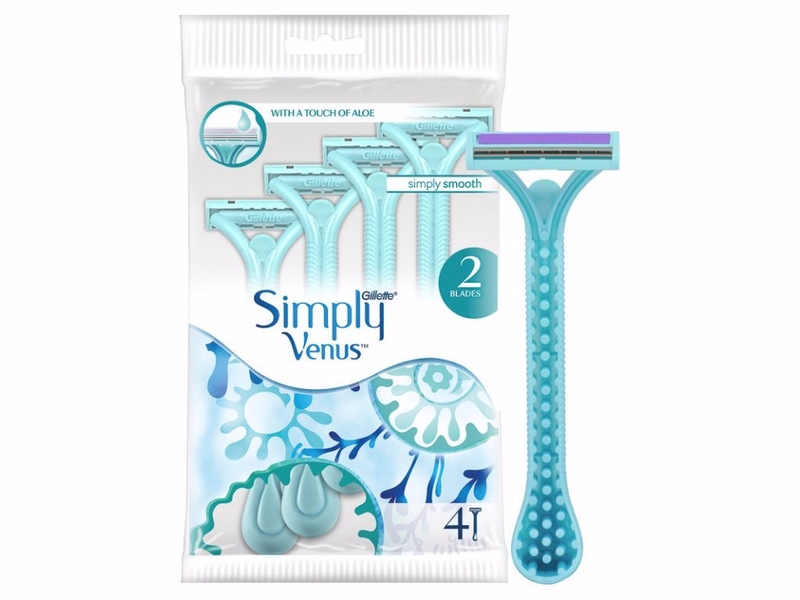 GILLETTE Simply Venus 2 strojky 4ks (12sad/bal) 96/krt