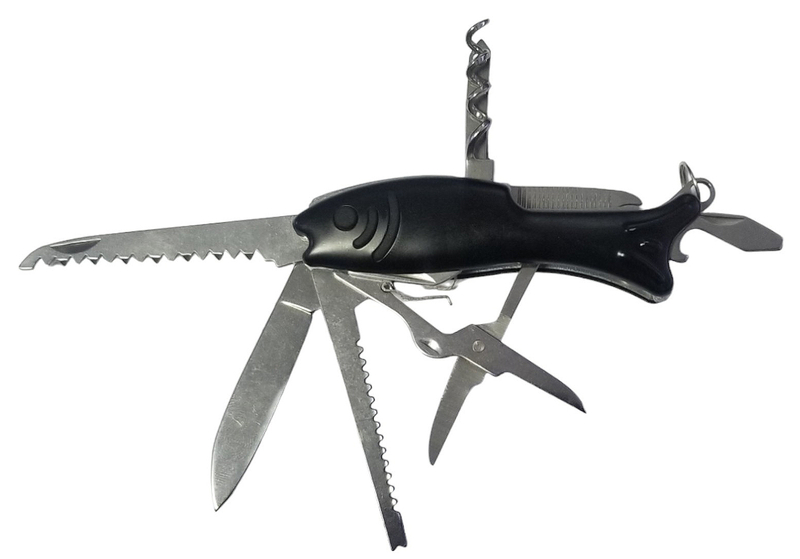 Plastová ryba multifunkční nůž (12ks/bal)