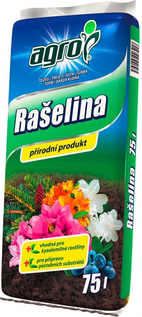 AGRO Rašelina 75L (36ks/palet)