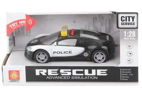 Policejní auto baterie                                          