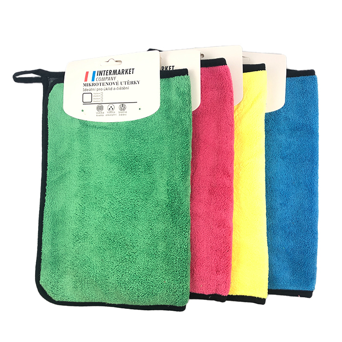 Utěrky z mikrovlákna 1ks - 30x40cm (12ks/bal)(360/krt)