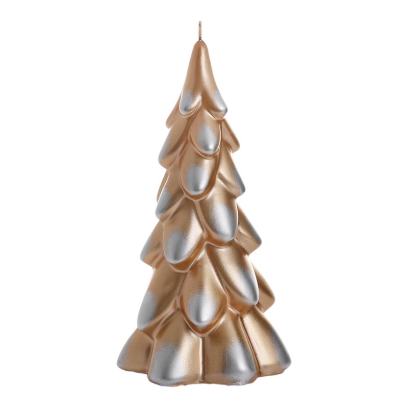Svíčka Royal Tree Stromeček 100x200 zlatá