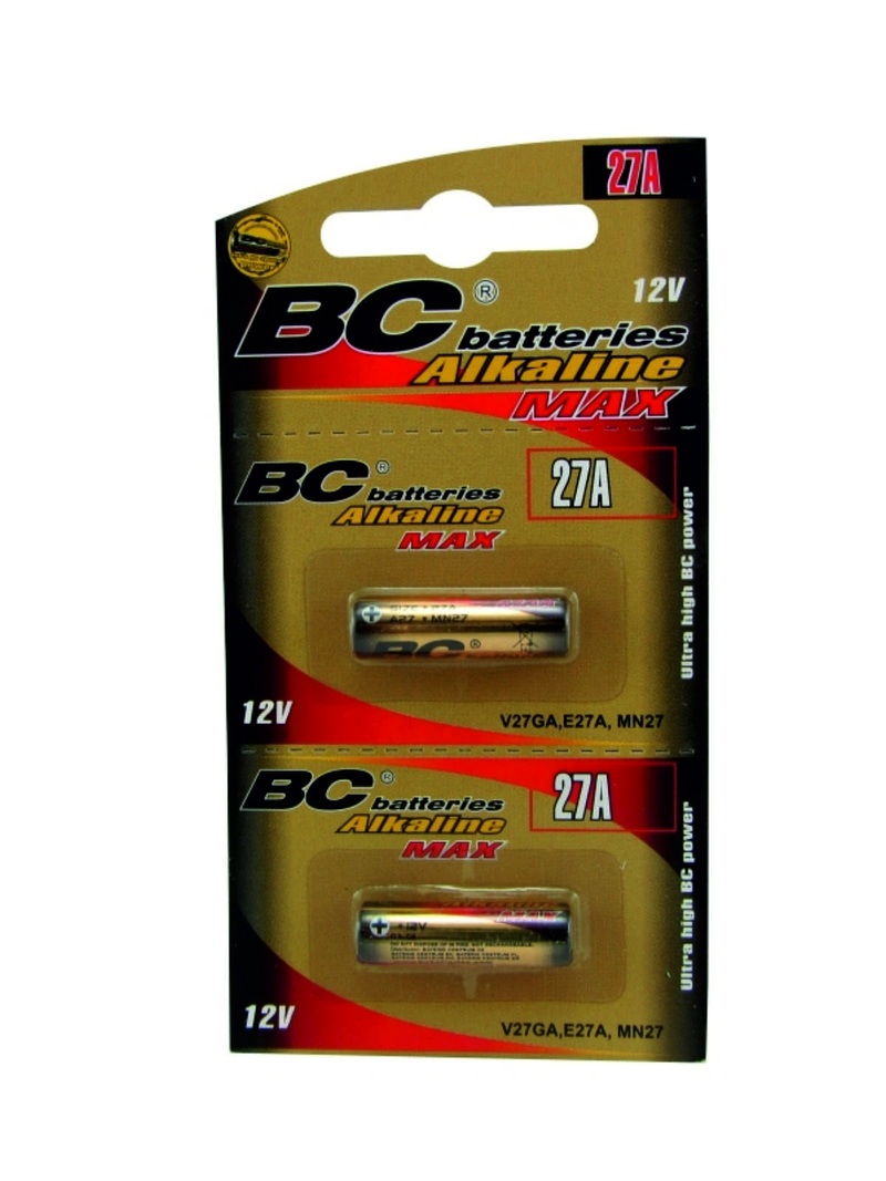 BC batteries alkalická baterie 12V, LR27A (20ks/bal)
