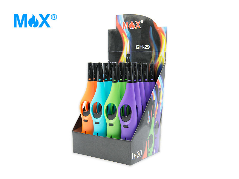 MAX Kuchyňský zapalovač GH29 mix barev (20ks/bal, 240ks/krt)