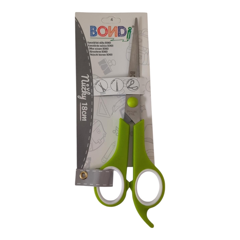 Kancelářské nůžky 18cm (600/krt)