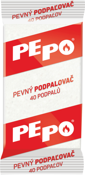 Pepo Podpalovač pevný 40ks (30/krt)