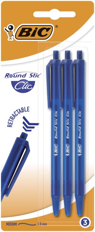 BIC Sada Kuličkové pero Click 3ks