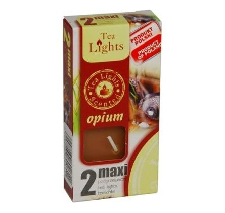 Svíčky Maxi 2ks Opium (20set/bal)