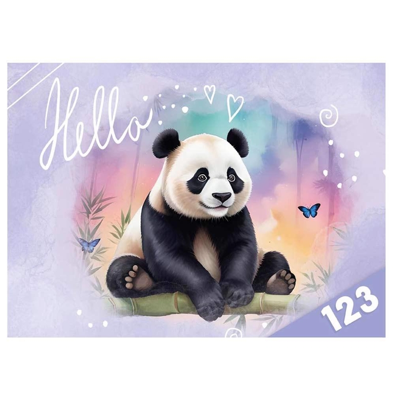 Desky na číslice Panda