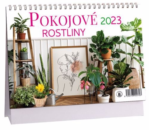 Stolní kalendář 2023 ARIA B - Pokojové rostliny (10ks/bal)