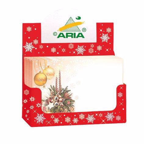 ARIA Vánoční obálky 177x120mm (100ks/bal)