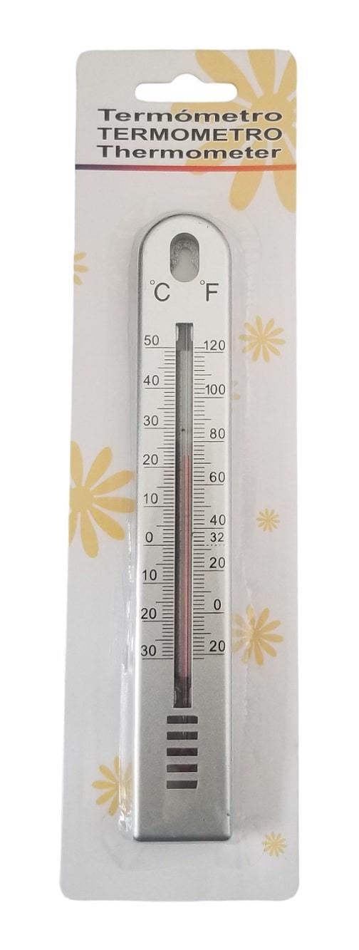 Teploměr plastový Silver 17cm (12/bal 480/krt)