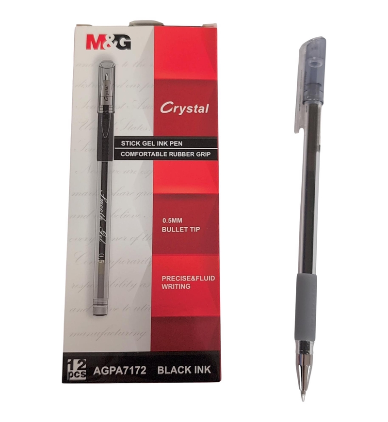 MG Gelové pero černé 0,5mm Smooth Write (12ks/bal,1728/krt)