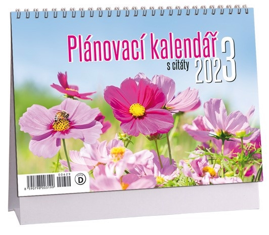 Stolní kalendář 2025 ARIA D 230x160mm - Plánovací kalendář s citáty (10/bal) 70/krt