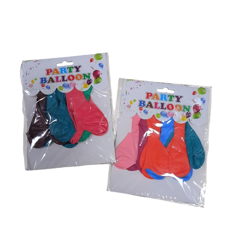Balónky 10ks/10'' Srdce mix (12/bal 300/krt)