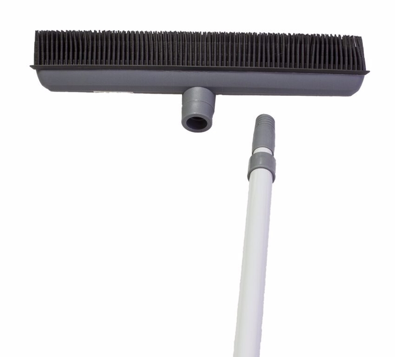 Smeták HAIR s gumovými štětinami a teleskop.tyčí 120cm
