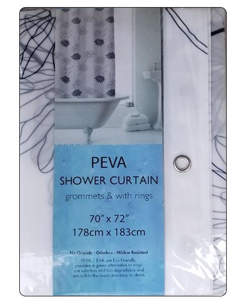 Sprchový závěs PEVA 178cmx183cm