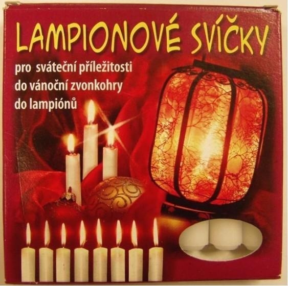 Svíčky lampionové 8ks (32ks/krt)