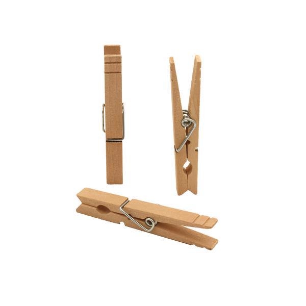 Kolíčky na prádlo 24ks dřevo březov (120ks/krt)