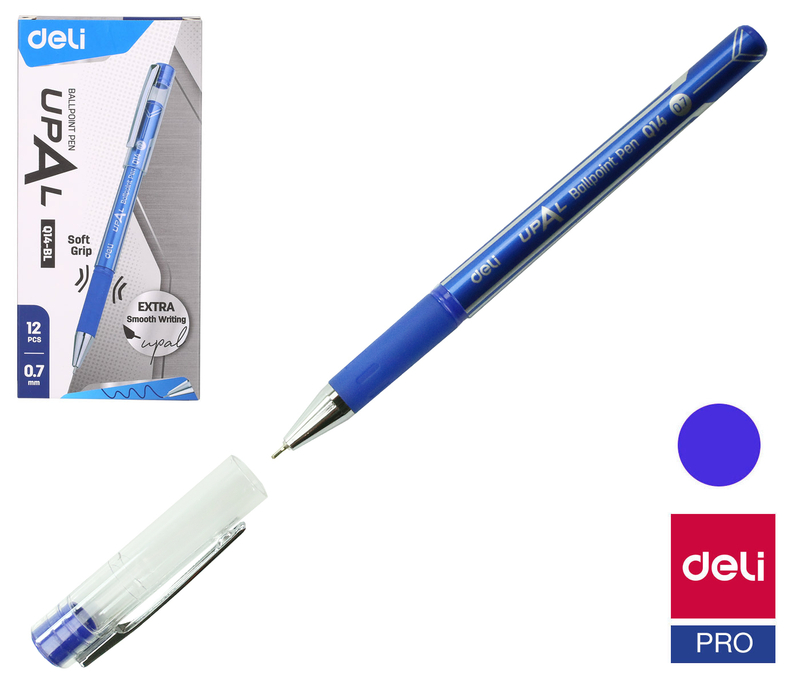 DELI Propiska jednorázová UPAL modrá 0,7mm (12ks/bal)