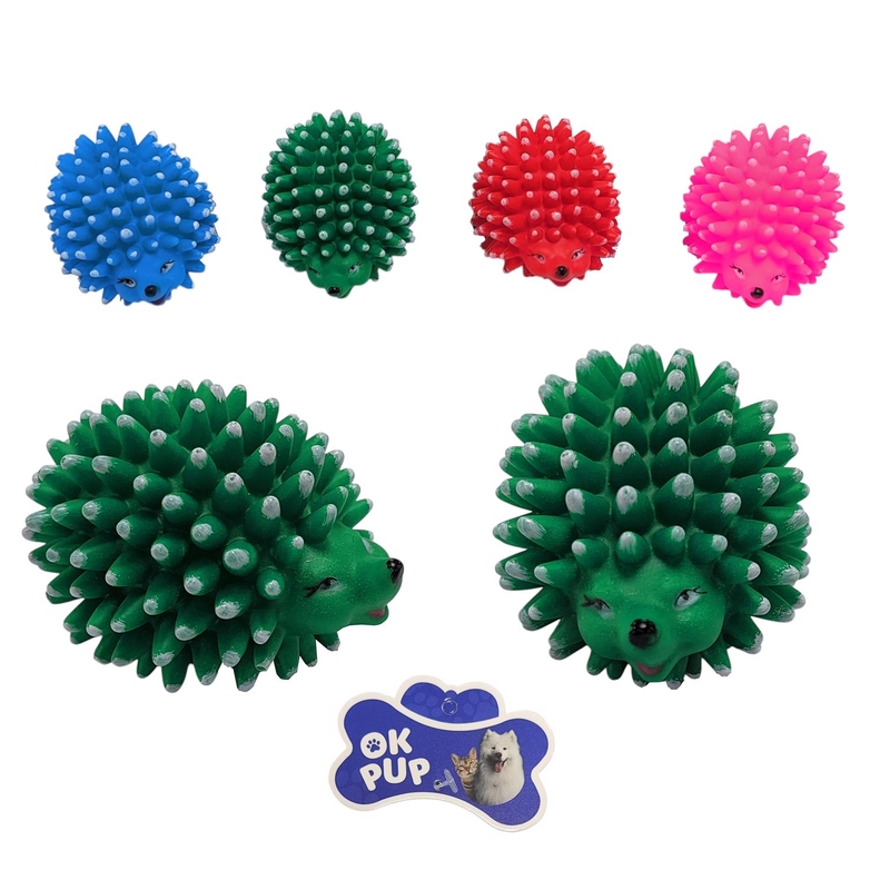 Hračka pro psy - Ježek 9cm (12ks/bal,240/krt)