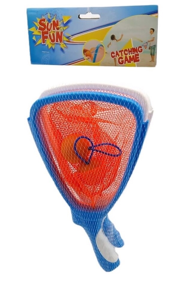 Sun Fun catch ball 30cm 2ks v sít'ce