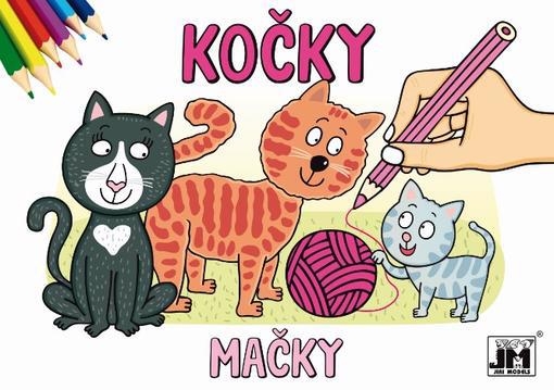 Omalovánky A5/ Kočky