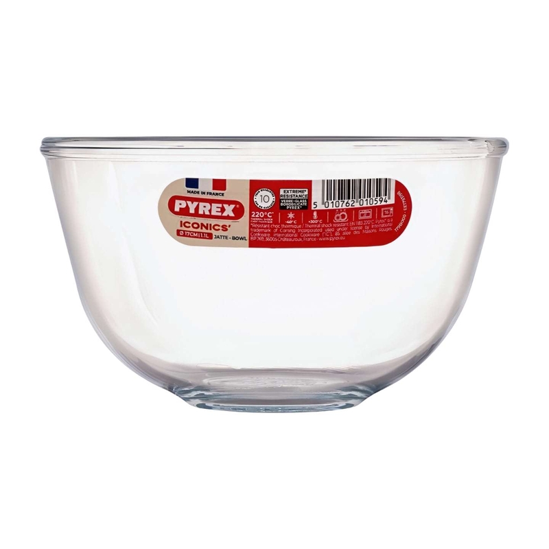 MISKA SKLENĚNÁ PYREX 1l BOROSILIKÁTOVÉ SKLO