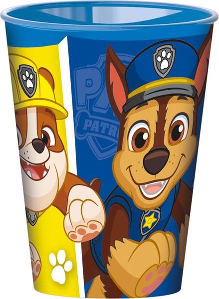 KELÍMEK PLASTOVÝ PAW PATROL 260 ML MODRÁ (24ks/krt)