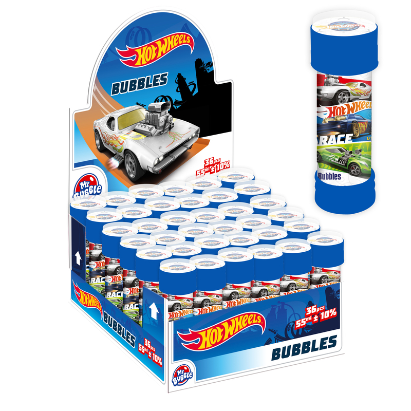 Bublifuk 55ML - HOT WHEELS (36/bal)(288/krt)