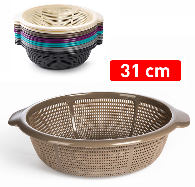 Plastic Forte Cedník 31 cm ELEGANCE (12/bal)