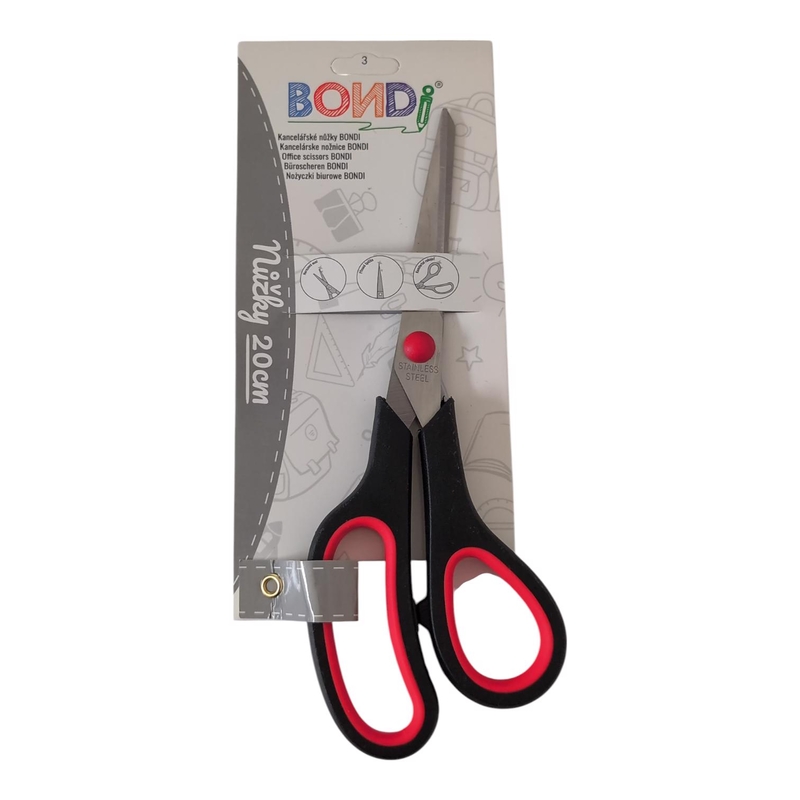 Kancelářské nůžky 20cm (360ks/krt)