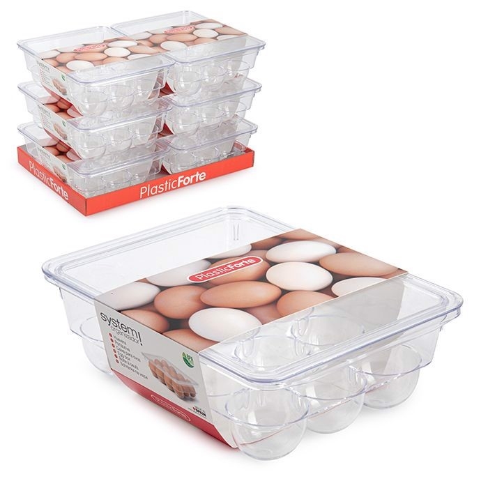 Plastic Forte Držák na vejce do lednice Systém (6ks/bal)