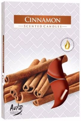 Bispol Vonné svíčka 6ks Cinnamon (12set/bal)