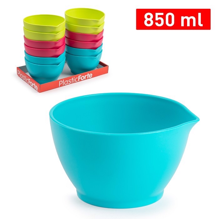 Plastic Forte Plastová miska s výlevkou 850ml (12/bal)