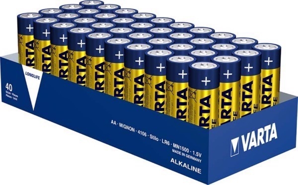 Baterie VARTA Alkalické AA R6 set 4ks (10set/bal)