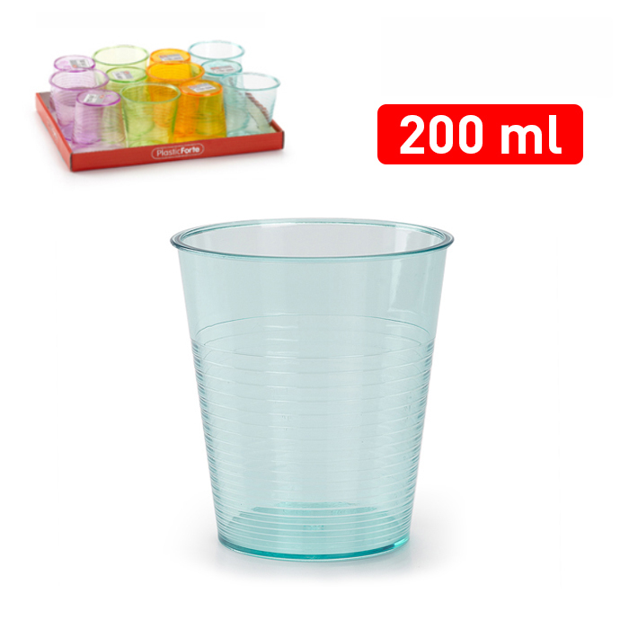 Plastic Forte Plastový kelímek 200ml (12ks/bal)