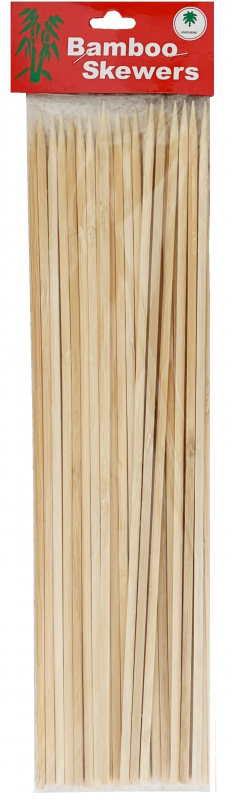 Špízové špejle hranaté 25ks 30cm (300ks/krt)