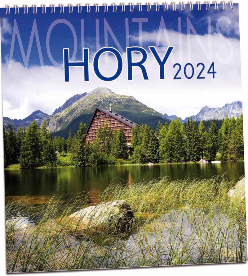 Nástěnný kalendář 2023 Aria G - Hory (10/bal)