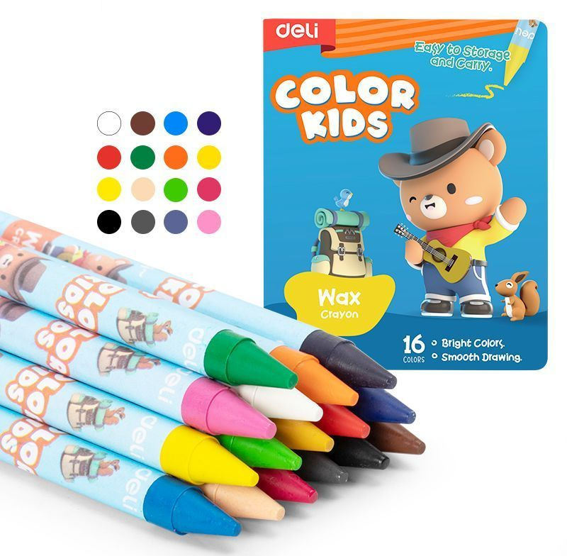Bút sáp màu 16ks