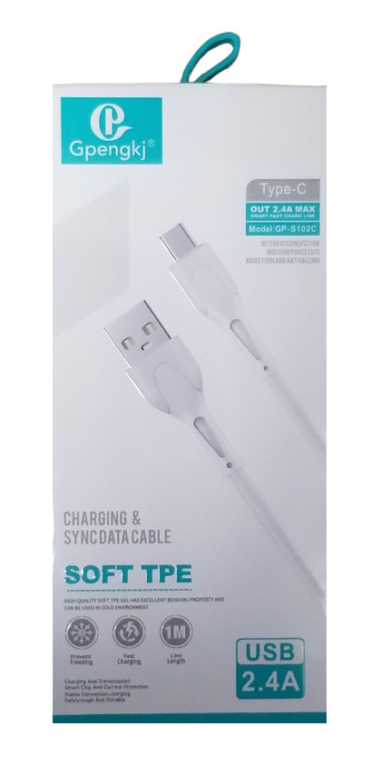 USB kabel na Type-C 1m (12ks/bal, 360ks/krt)