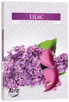 Bispol Vonné svíčka 6ks Lilac (12set/bal)