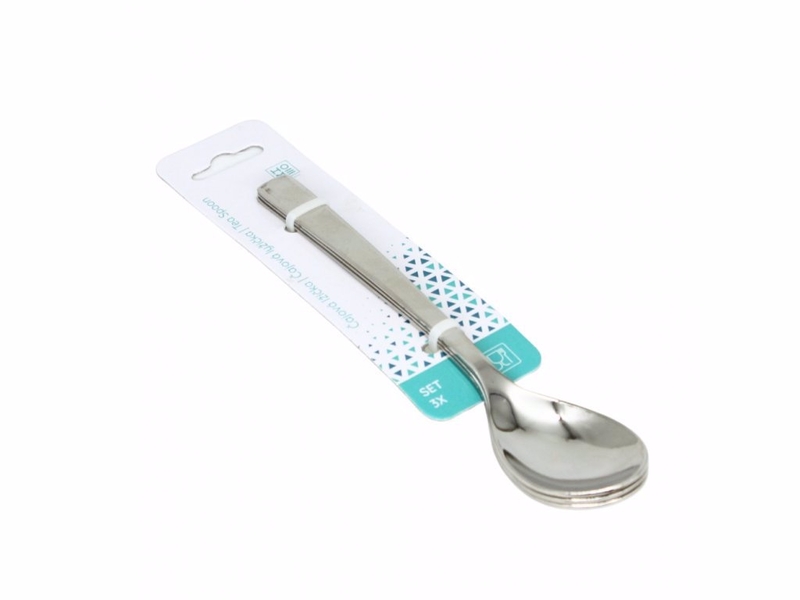 Thìa inox 3ks 14cm