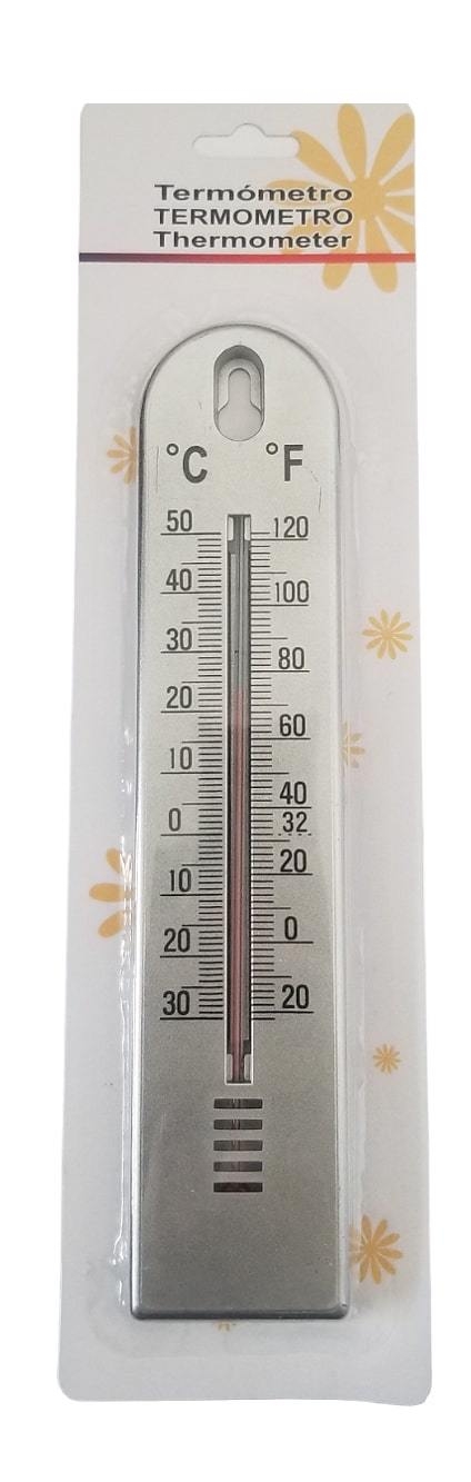 Teploměr plastový Silver 20cm (12/bal 480/krt)