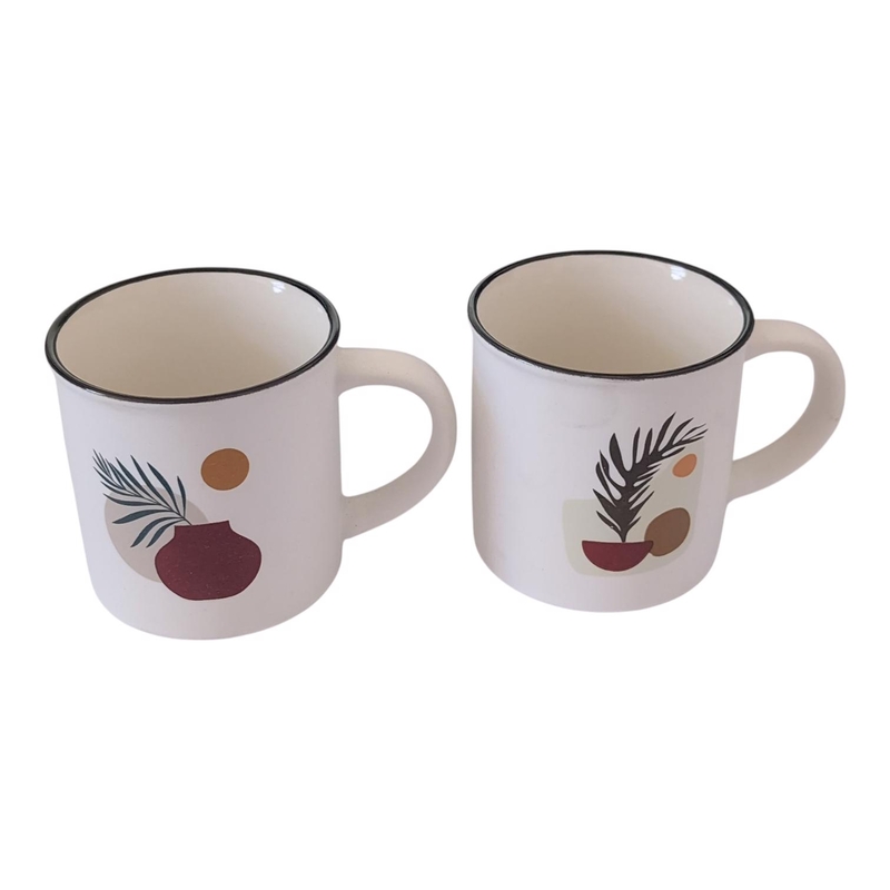 Porcelánový šálek na espresso 180ml - Art Deco (12ks/bal, 96ks/krt)