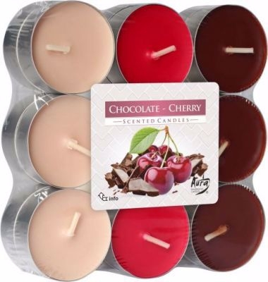 Bispol Vonné svíčka 18ks Choco Cherry (6set/bal)