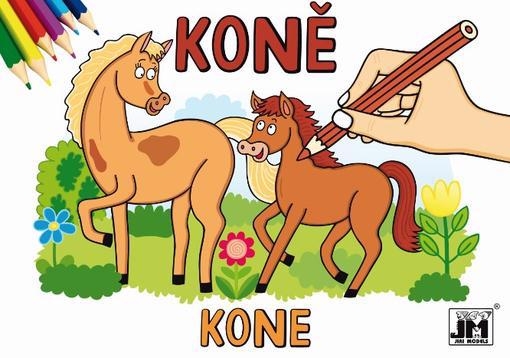 Omalovánky A5/ Koně