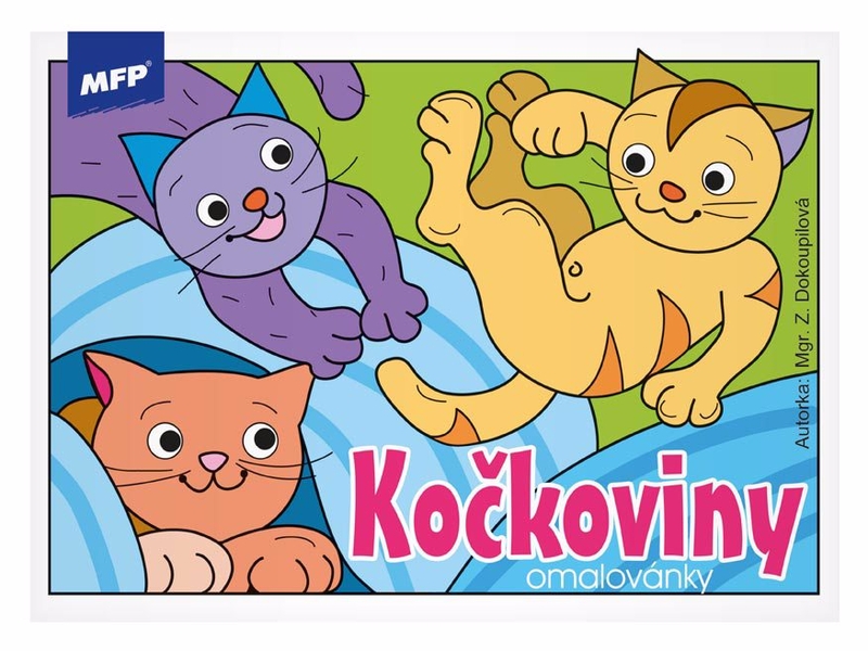 Omalovánky MFP Kočkoviny A5 