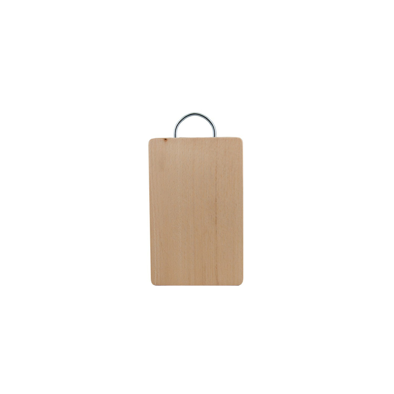 Krájecí deska dřevěná kov. rukojeť mini 18x12cm (10ks/bal)